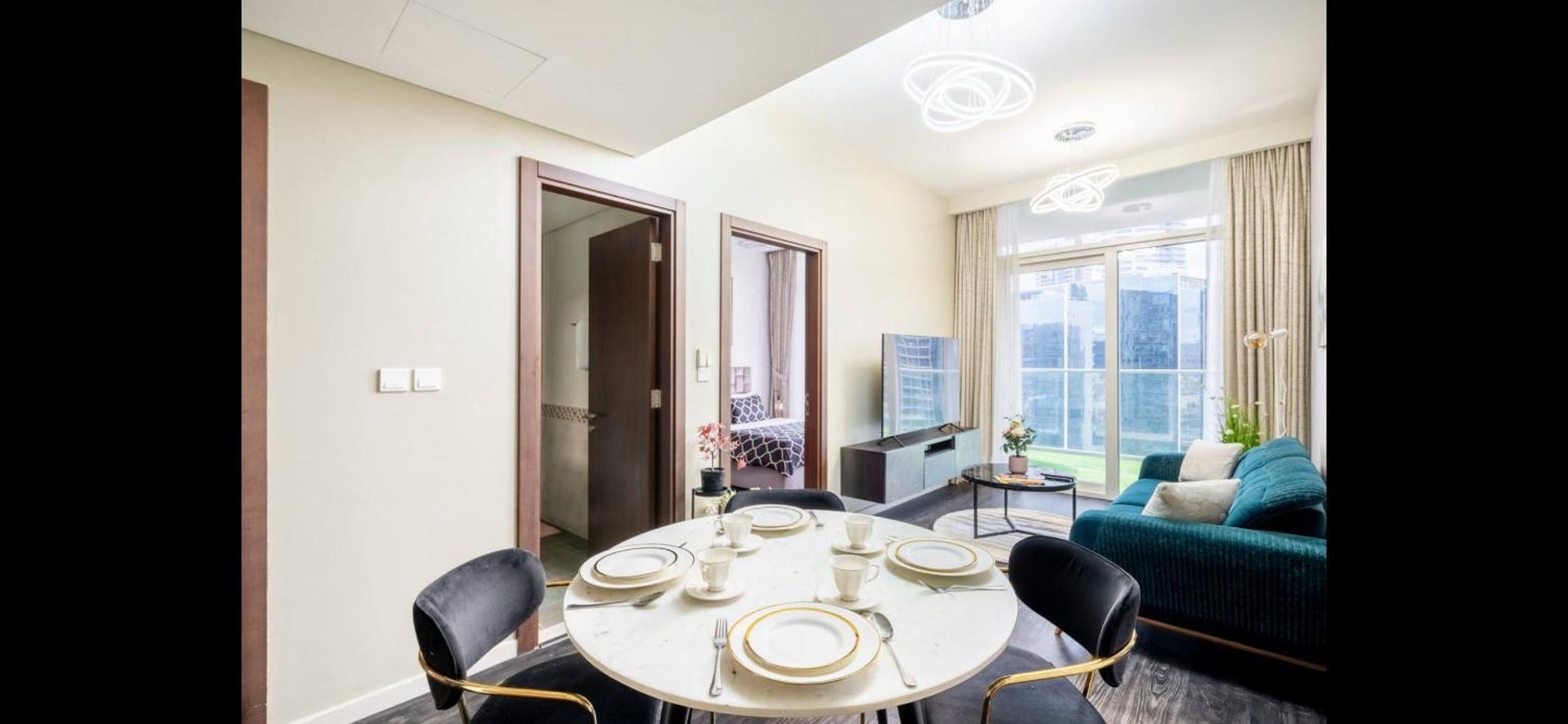 Luxury 2 Bedroom With Burj Khalifa View Dubai Exterior foto