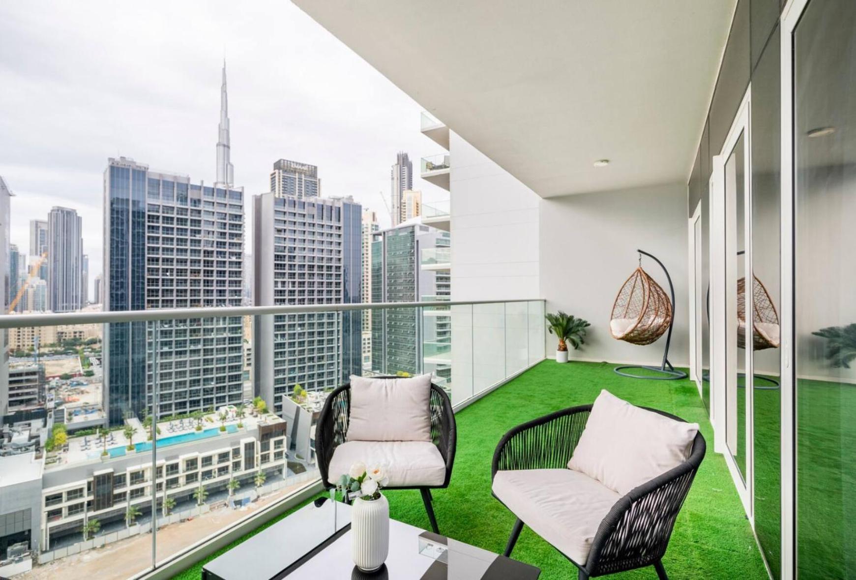 Luxury 2 Bedroom With Burj Khalifa View Dubai Exterior foto